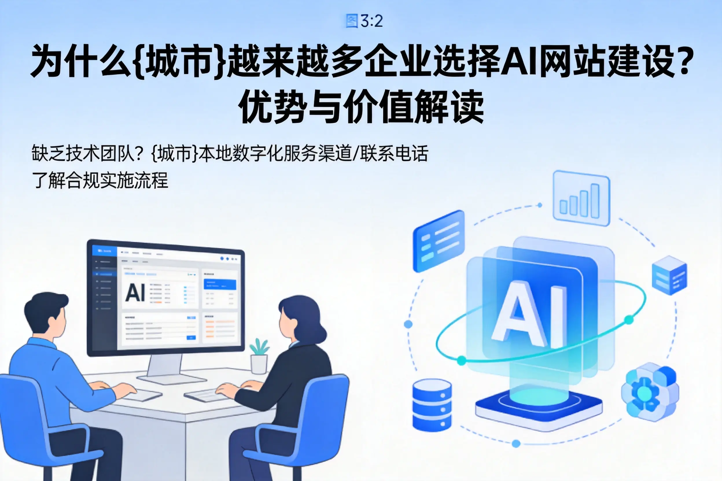 为什么四平越来越多企业选择AI网站建设?优势与价值解读