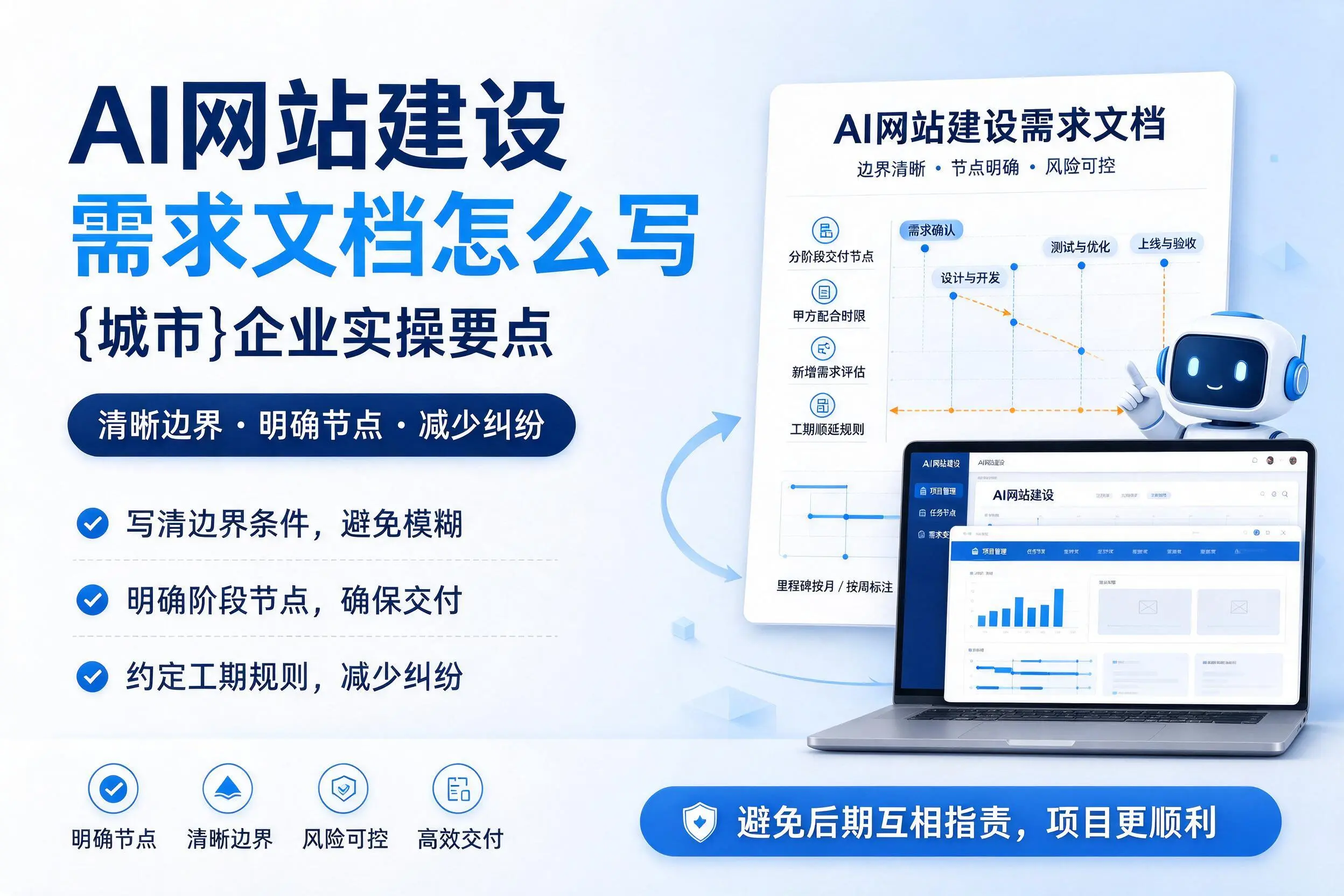 AI网站建设需求文档怎么写，四平企业实操要点